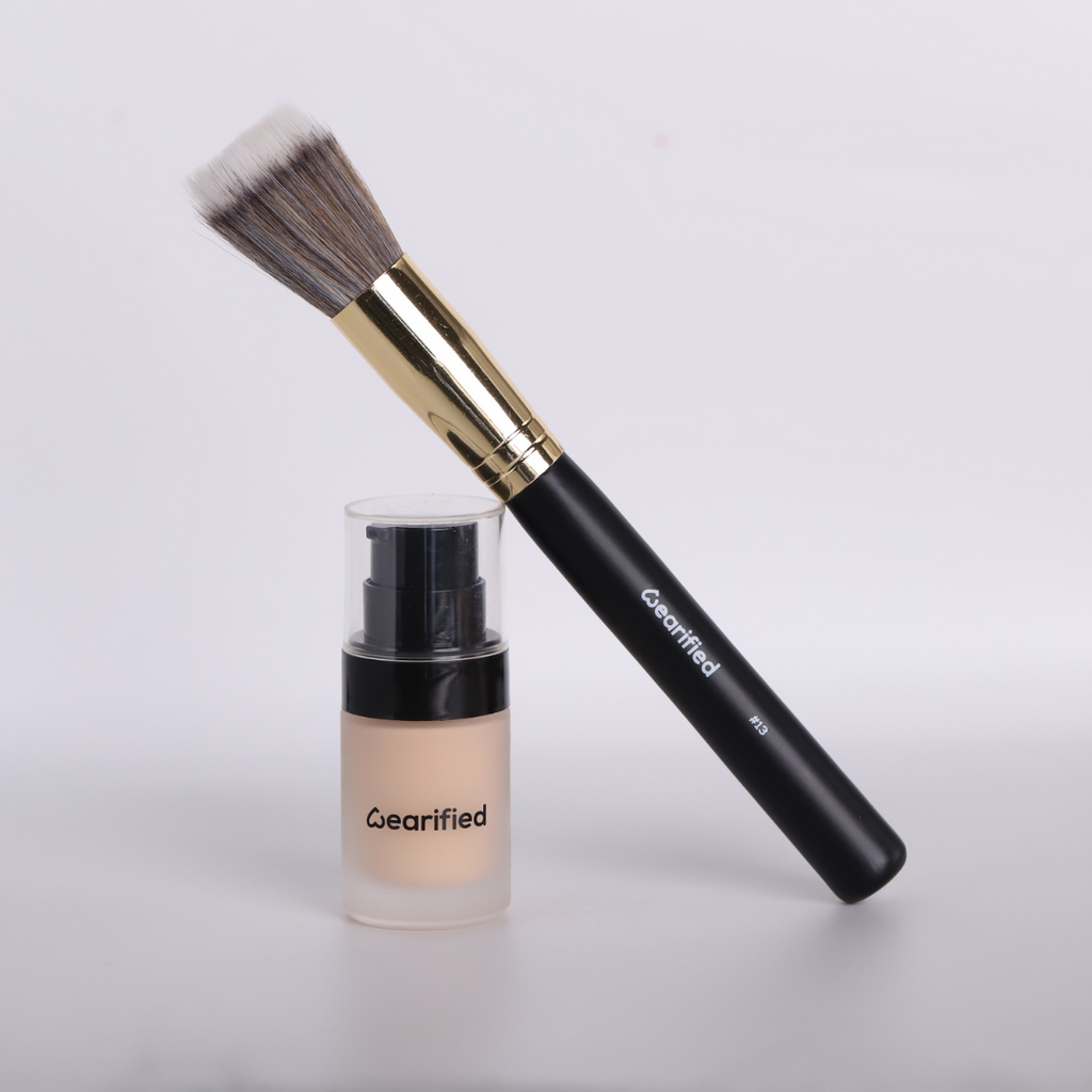 Bundle Offer: Wearified Step 0 Anti Pollution Blurring & Hydrating Primer with SPF 25 PA++ with Brush # 13