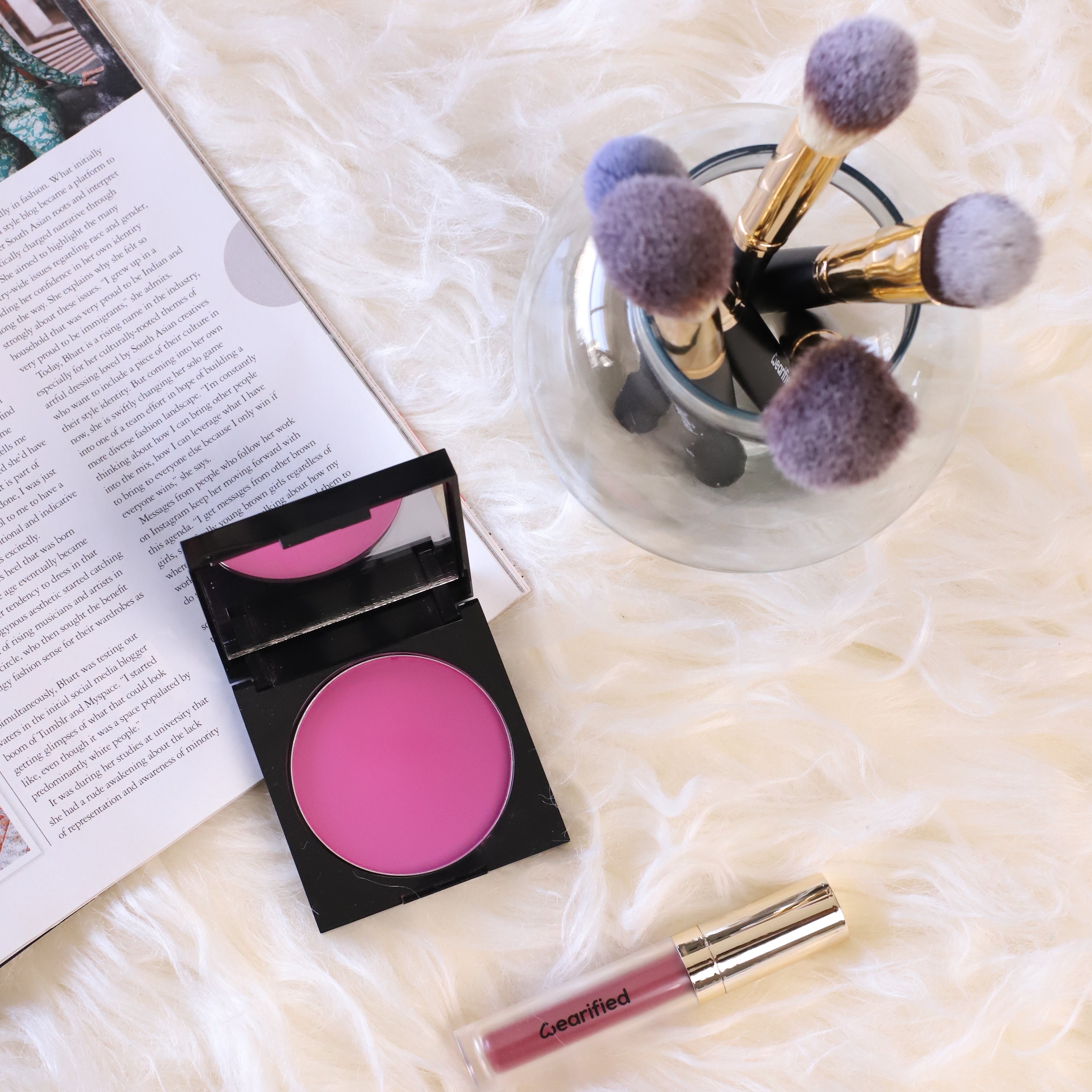 Wearified Soft Focus Buildable Blush Airbrush Powder