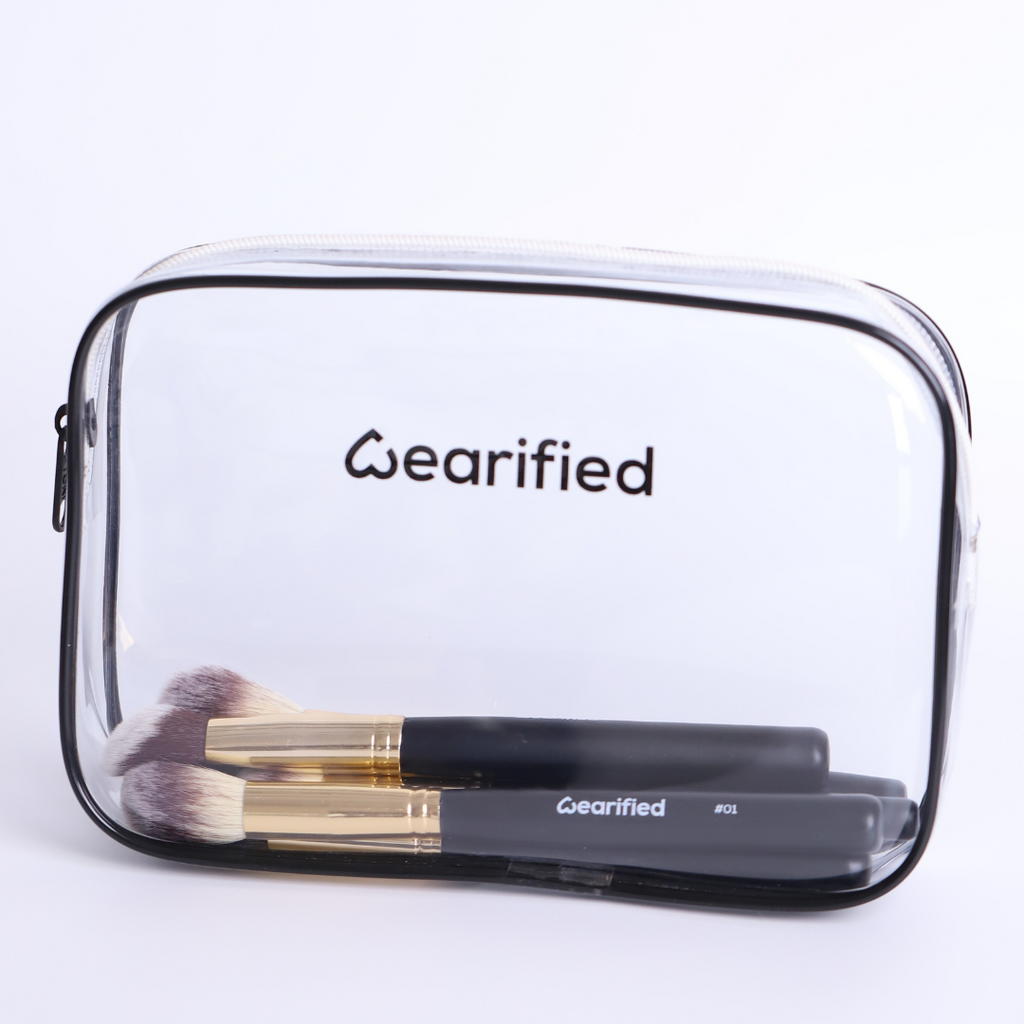 Transparent Makeup Brush Pouch Wearified